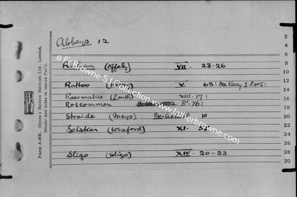 FR BROWNES INDEX